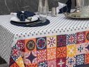 Ver imagem 2 de Toalha de Mesa Limpa Fácil Hidraulic - 1,60 x 2,70 M