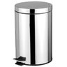 1 Lixeira Lixo Pedal Emborrachado Com Alça Aço Inox 5Litros - 4