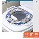 Ver imagem 7 de Kit Banquinho Degrau Infantil Azul e Redutor de Assento C/ Alça Patrulha Canina Chase