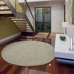 Tapete para Sala Clemant N Verde-cha 1,90m Redondo São Carlos - 2