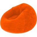 Ver imagem 2 de Sofá Poltrona Puff Inflável Deluxe Aveludado - Impermeável