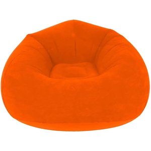 Sofá Poltrona Puff Inflável Deluxe Aveludado  - Impermeável