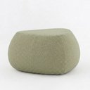 Ver imagem 7 de Puff Orgânico Decorativo 75cm Orbis Bouclé Verde Claro - Nexta Casa