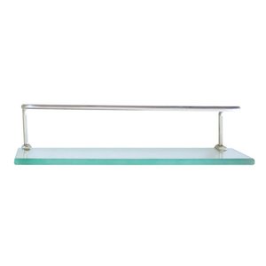 1 Prateleira Em Vidro Incolor Com Proteção (10x50)