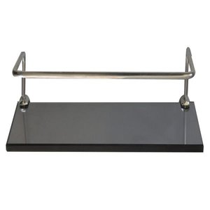 1 Prateleira Em Vidro Fumê Com Proteção (10x60)