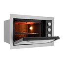 Ver imagem 3 de Forno Elétrico de Embutir Fit Line Frontal 48 L 127 V Fischer Inox