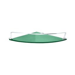Cantoneira de Vidro Modelado Verde com Proteção (22x22) - 1