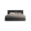 Ver imagem 1 de Cabeceira Cama King Lambri Painel MDF Dupla Face 198x60cm:Preto