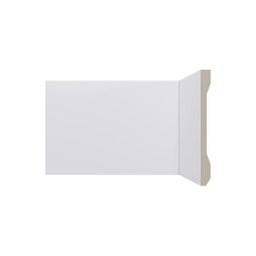 Rodape Branco Liso Lev151 13/150mm 21663 - Cx - 1
