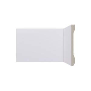 Rodape Branco Liso Lev151 13/150mm 21663 - Cx