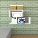 Ver imagem 4 de Nicho Lavanderia Multiuso Branco E-nichos Nd01bhclav