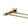 Toalheiro Barra Duplo Docol Square 641843 Ouro Polido - 2