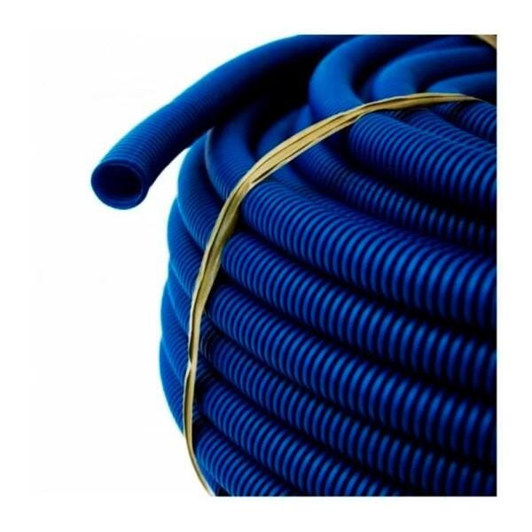 Kit 2 Eletroduto Corrugado Azul 3/4" - 50M Extra Forte - 2