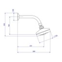 Ver imagem 3 de Chuveiro de Parede Acquaplus com Tubo Black Noir - Deca