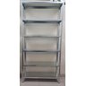 Estante Armário Prateleira Aço Galvanizado 90cm 6 Bandejas - 6