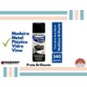 Spray Preto Brilhante - para Plástico, Vidro, Aluminio, Madeira e Metal - 2