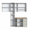 Ver imagem 2 de Conjunto Suspenso Banheiro Gabinete e Espelheira Belagavi 168,2cm Arenas Cj105