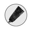 Ver imagem 3 de Cavadeira Ferro Cabo Zincado 1,20m Pá 25cm - Volpato