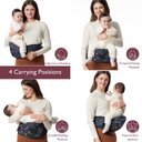 Ver imagem 7 de Momcozy Canguru Hip Seat Ajustável para Bebês e Crianças 20kg
