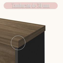 Conjunto Escritório: Balcão 6114 e Mesa 6143 - 12
