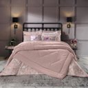 Ver imagem 2 de Edredom de Solteiro Hedrons, Luma Comfort, 1,60 x 2,40, Rosa Chá