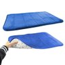 Tapete Soft para Banheiro Antiderrapante 40x60cm - Azul - 2