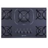 Cooktop Atlas Agile Up Glass, Tripla Chama, Superautomático - 5 Bocas - 5