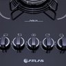 Cooktop Atlas Agile Up Glass, Tripla Chama, Superautomático - 5 Bocas - 4