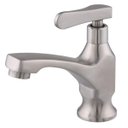 Ver imagem 1 de TORNEIRA BICA BAIXA PARA BANHEIRO LAVATORIO CINZA ESCOVADO