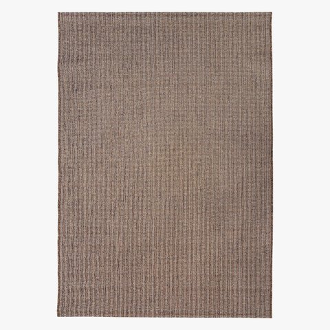 Tapete Sala sem Pelo Sisal Eco Magia Bege Marrom 2,00 X 2,50