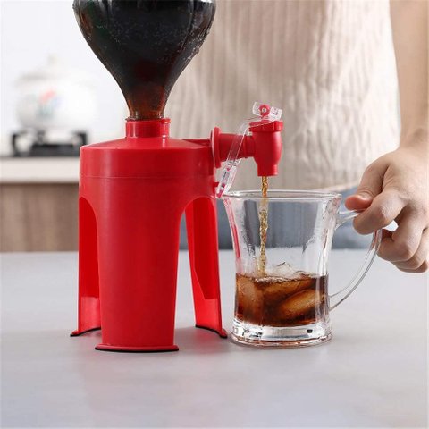 Dispenser Suporte com Torneira para Garrafa de Refrigerante