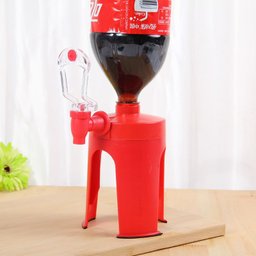 Dispenser Suporte com torneira para garrafa de refrigerante - 2
