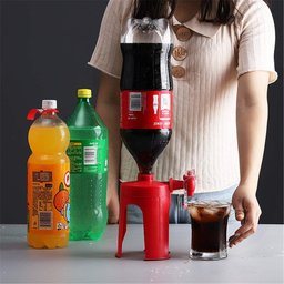 Dispenser Suporte com torneira para garrafa de refrigerante - 4
