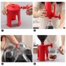 Dispenser Suporte com torneira para garrafa de refrigerante - 5