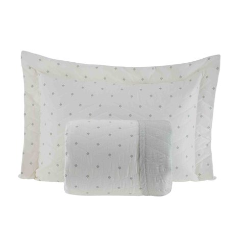 Cobreleito 3 Peças Queen Vintage Trevos Kacyumara 007172.2824.u