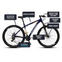 Ver imagem 5 de Bicicleta Colli Atalanta Aro 29 Aero Freio a Disco Quadro 17
