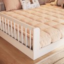 Ver imagem 6 de Cama Infantil Montessoriana Casal em MDP Branco Yescasa