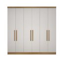 Ver imagem 1 de Modulo de Casal Safira para Guarda Roupa em Mdf com 6 Portas e 4 Gavetas Clic Móveis