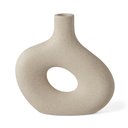 Ver imagem 1 de Vaso em Poliresina Bege – 23x22cm Abra Casa