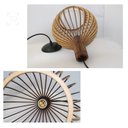 Ver imagem 4 de Kit 3 Luminárias Pendente de Teto de Madeira Rústica Para Balcão - Munique 30cm