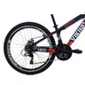 Bicicleta Vikingx Tuff25 Aro 26 Freeride 21v Roxo/laranja - 3