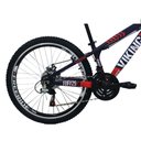 Ver imagem 3 de Bicicleta Vikingx Tuff25 Aro 26 Freeride 21v Roxo/laranja