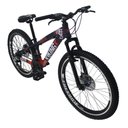 Ver imagem 6 de Bicicleta Vikingx Tuff25 Aro 26 Freeride 21v Roxo/laranja