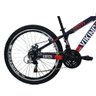 Bicicleta Vikingx Tuff25 Aro 26 Freeride 21v Roxo/laranja - 4