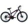 Bicicleta Vikingx Tuff25 Aro 26 Freeride 21v Roxo/laranja - 1