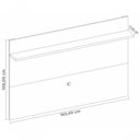 Ver imagem 4 de Painel para Tv Nt 1190 Off White com Freijó - Notável