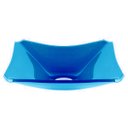 Ver imagem 2 de CUBA DE VIDRO RETANGULAR CHANFRADA 39CM AZUL