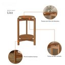 Ver imagem 3 de Mesa Lateral Lizz Cedro - Casa D Móveis