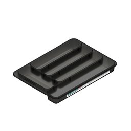 Organizador Plástico para Talheres Fumê Utti Ordene - 5