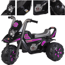 Ver imagem 3 de Moto Triciclo Eletrico Infantil Biemme Fox Dark Rosa 6V